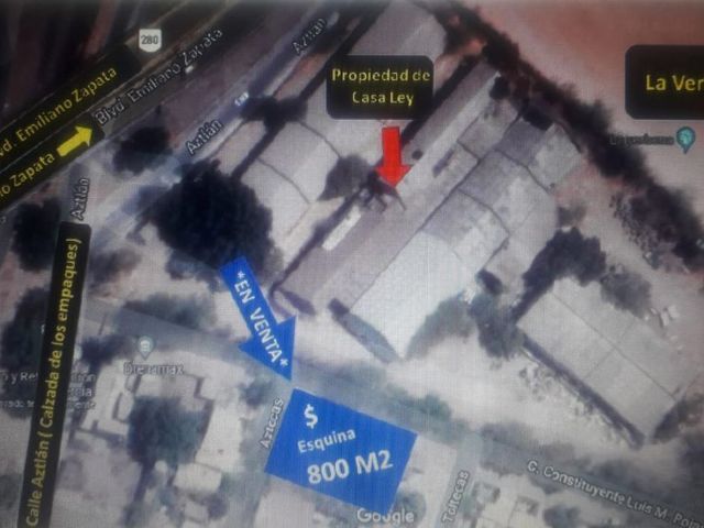 VENTA TERRENO EN ESQUINA / EL PALMITO / CULIACÁN