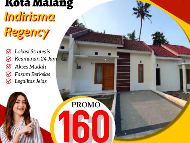Rumah murah di Indirisma 2 Regency Malang