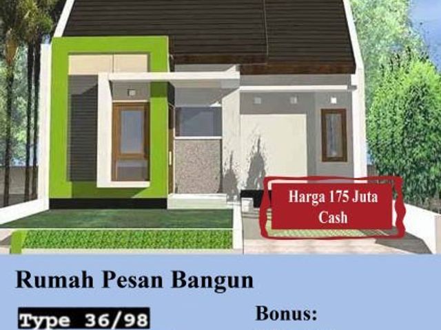 Termurah Rumah Pesan Bangun Dijual Cuma 175juta di Pasuruhan Kidul Kudus