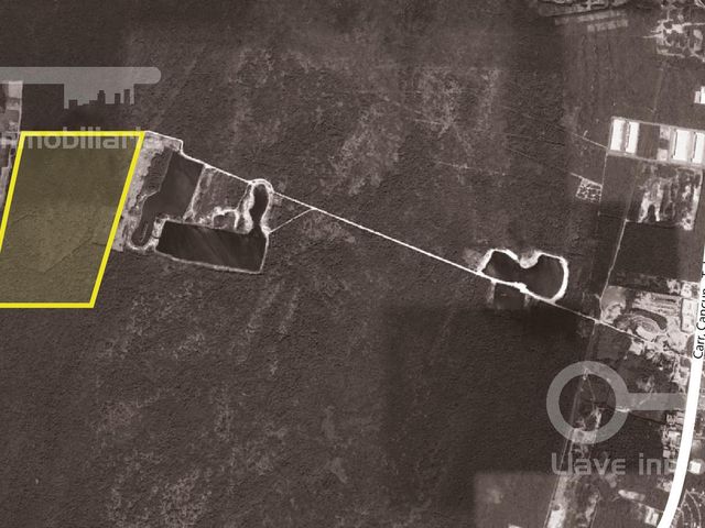 Venta de Terreno de 732,702 m2 en Carretera Tulum-Cancún, Puerto Morelos, Cancún, Quintana Roo.
