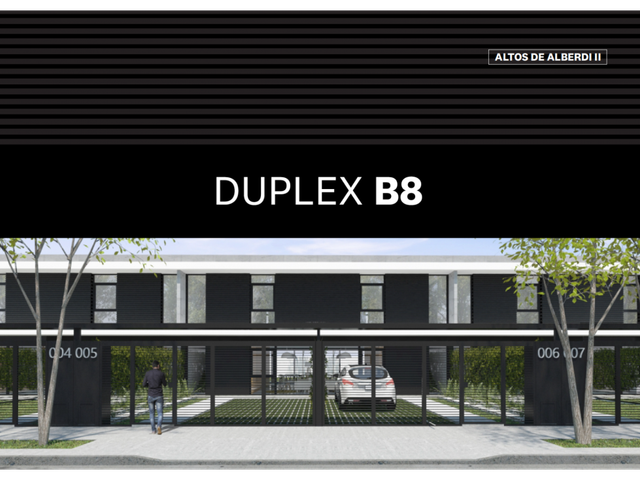 DUPLEX ALTOS DE ALBERDI II (2HAB)