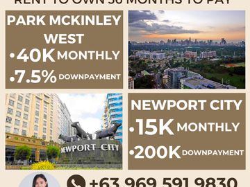 RFO RENT TO OWN CONDO IN NEWPORT CITY