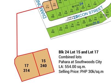 Pahara Southwoods lot for for sale near Manila Southwoods Carmona Cavite