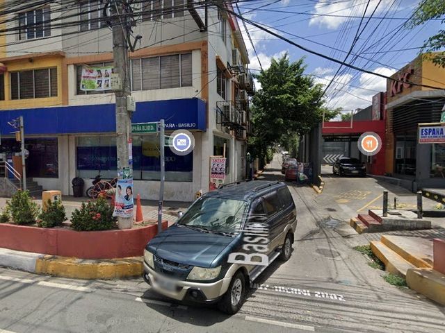 BASILIO St LOT near Espana Blvd Vacant Lot-Sampaloc Manila - 50 sqm. @ 5.5M