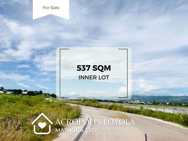 Acropolis Loyola Lot for Sale! Marikina City