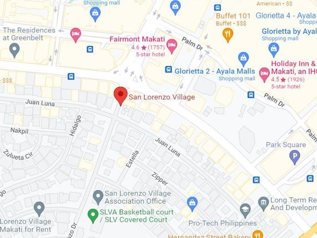 Residential Lot for Sale at San Lorenzo Village, Makati City