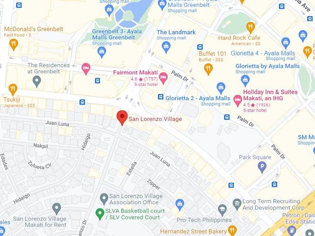 Vacant Residential Lot in San Lorenzo Village Makati for Sale