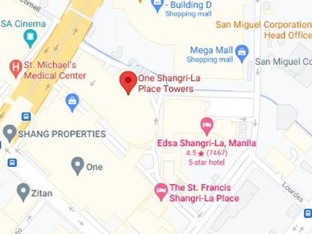 2 Bedroom condo unit for rent in One Shangri-La Place, Mandaluyong City