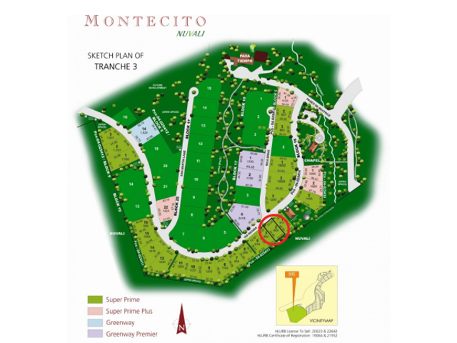 For Sale: Residential Lot In Montecito, Nuvali (Sta. Rosa Laguna)