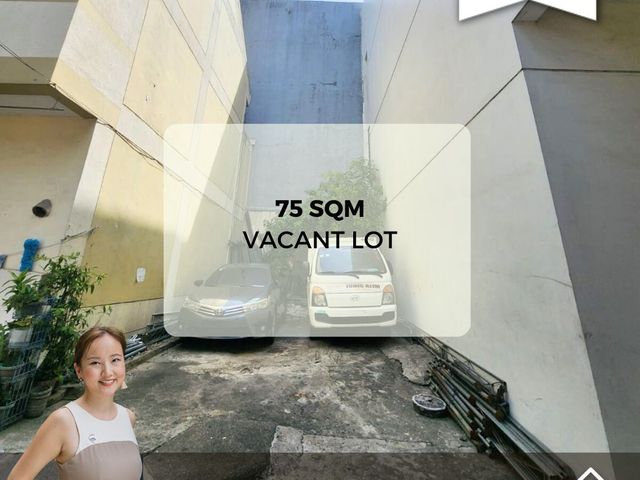 75 sq.m. Vacant Lot for Sale in San Juan City, Metro Manila.