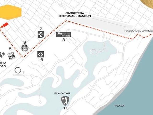 Terreno en Venta en El Ejido Playa del Carmen Qroo. LB 311