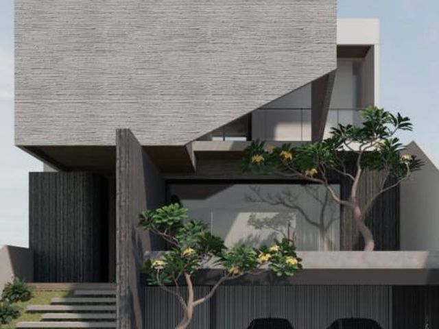 Rumah post modernism citraland raffles garden