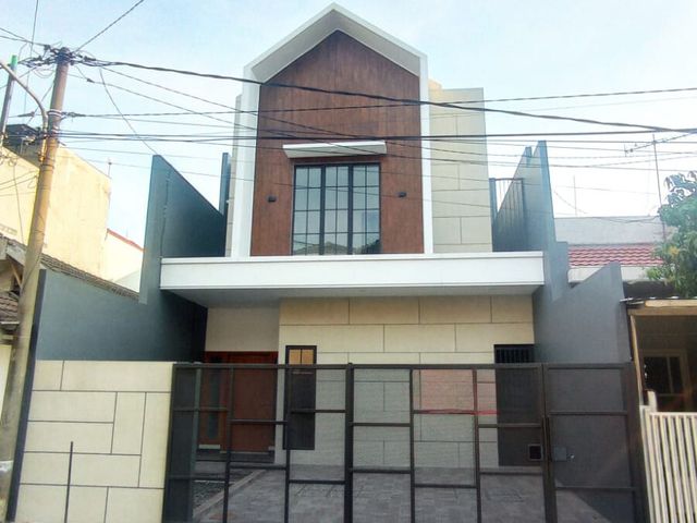 Rumah 2 Lantai Minimalis Scandinavian Rungkut Asri Tengah