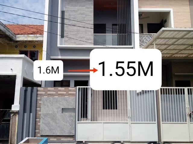 Dijual Rumah  Baru Rungkut Asri Timur XIV