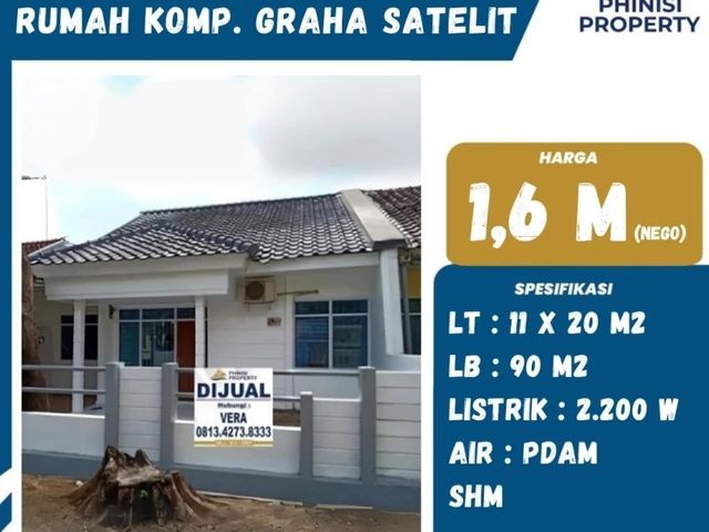 DIJUAL RUMAH DI KOMP. GRAHA SATELIT