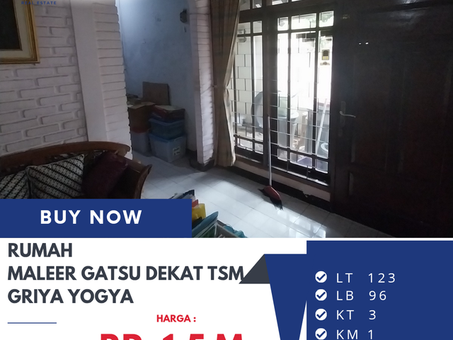 Rumah gatot subroto maleer bandung cocok buat kost-kostan  tsm yogya
