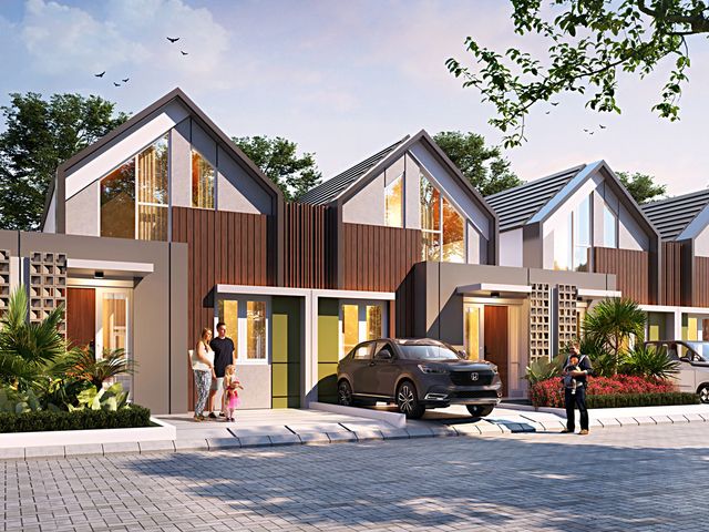 Rumah 2 Lantai 3 Kamar Tidur Orchard Village Babelan Bekasi