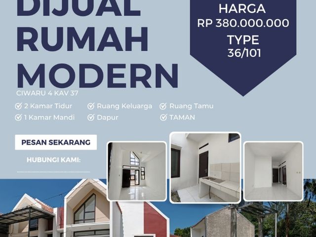 Rumah Ready dan luas Di Ujungberung
