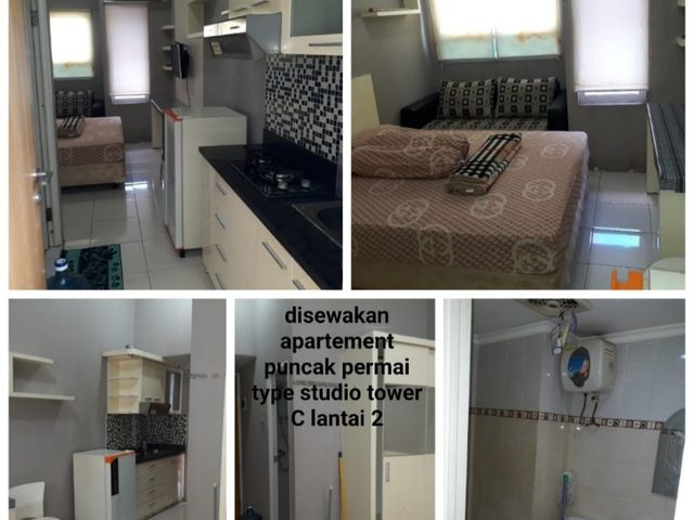 Disewakan studio apartemen puncak permai surabaya