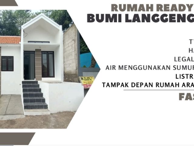 Rumah Cantik minimalis Ready Stok legalisltas SHM+IMB Cileunyi
