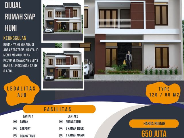 DIJUAL MURAH RUMAH HANYA 1 UNIT,LOK. CINUNUK
