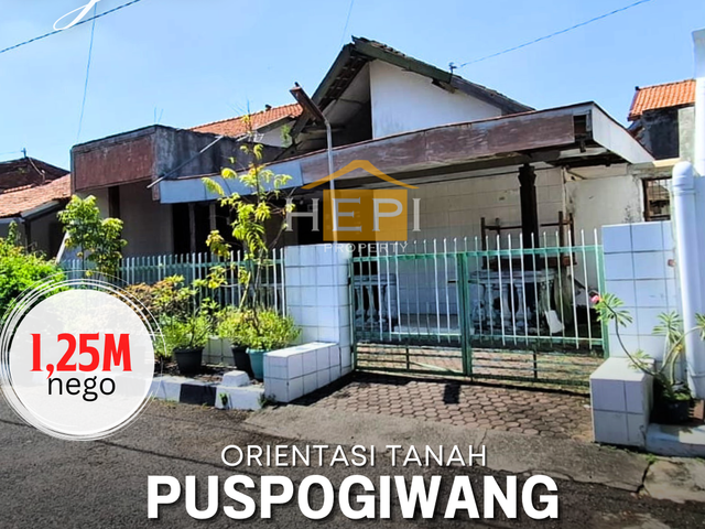 Rumah Apa Adanya Puspogiwang Tengah Kota Semarang nDekat Bandara