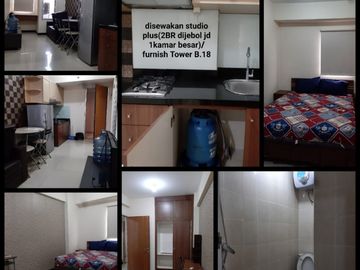Disewakan studio plus apartemen puncak permai surabaya