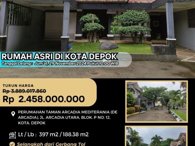 jual murah rumah melalui lelang negara
