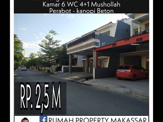 Anging Mammiri  Hertasning Baru Luas tanah 160/112 Full Renovasi
