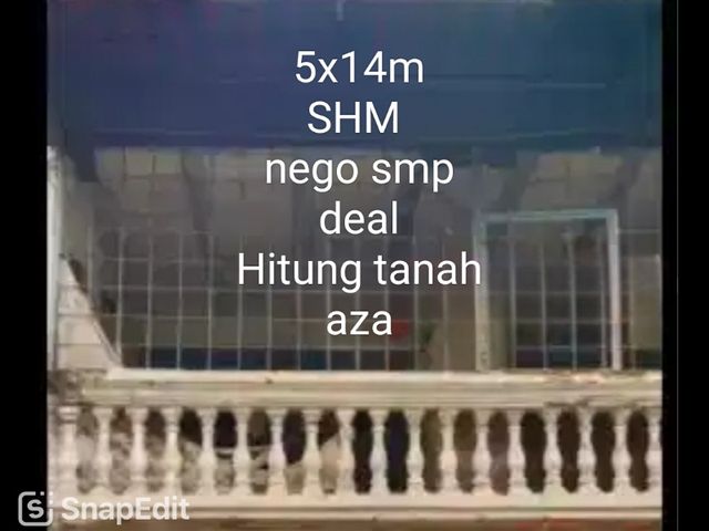 Dijual rumah di Pademangan Timur,. hitung tanah saja.