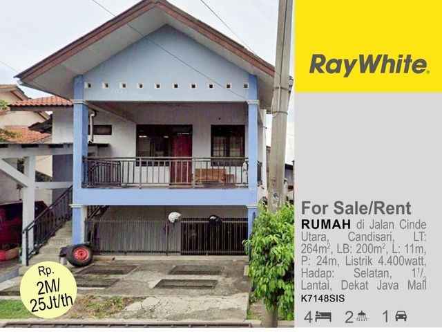 Dijual atau Disewa Rumah Di Cinde Semarang