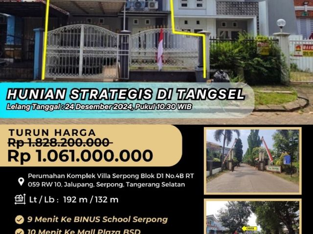jual murah rumah melalui lelang negara