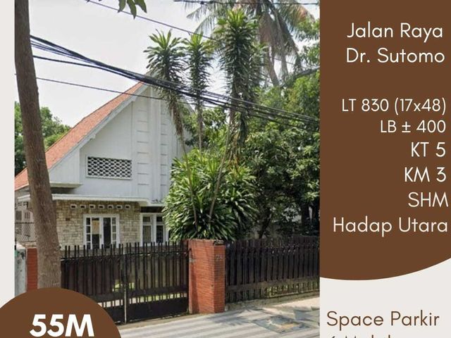 RUMAH PUSAT KOTA SURABAYA JL DR SOETOMO