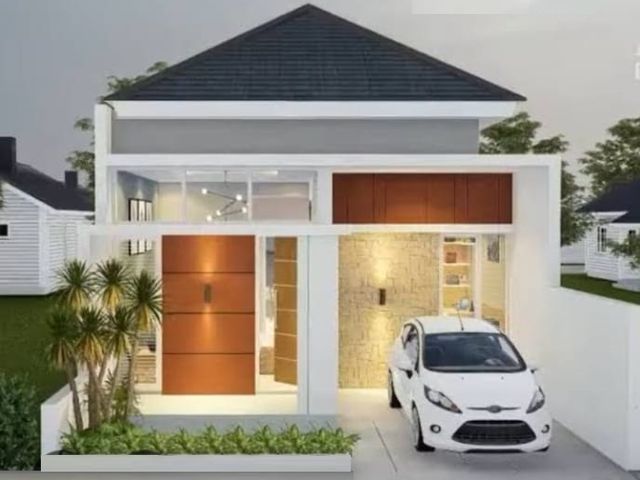 Rumah baru dekat kota murah tanah luas