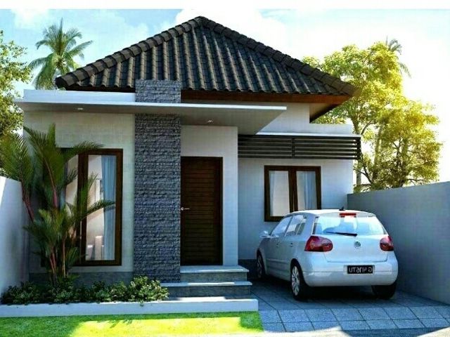 Rumah Baru dekat kota strategis tanah luas
