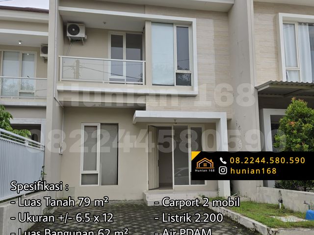 RUMAH Baru Perumahan Raya Safira Juanda Land Resort Sedati Waru Sidoarjo dekat Bandara Surabaya Deltasari