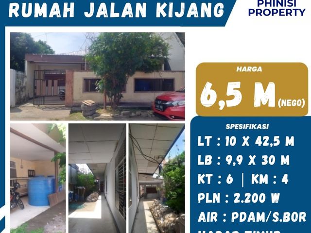 DIJUAL Rumah dengan Tanah Besar Lokasi Tengah Kota Mks di Jl Kijang