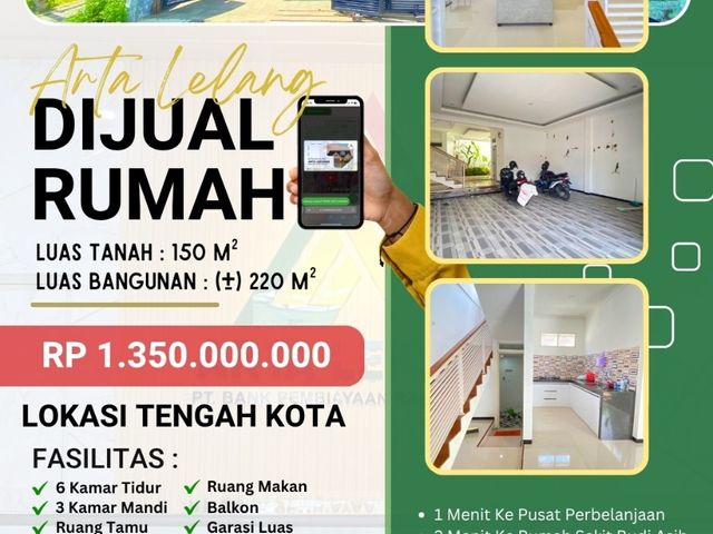 dijual rumah cocok untuk usaha kos kosan