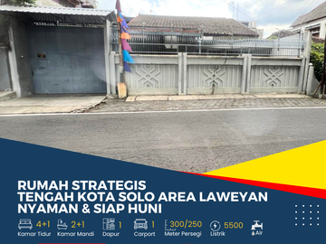 Laweyan, Central Java - Air, Listrik, Garasi