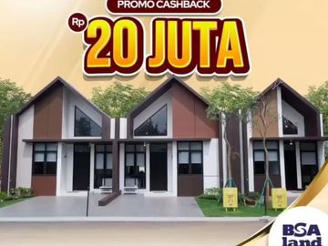 Dekat Stasiun Parung Panjang. Listrik underground siap huni