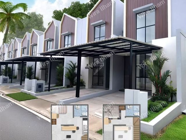 Serpong garden Siap Huni 2lantai Dekat Stasiun Cisauk dan Aeon BSD