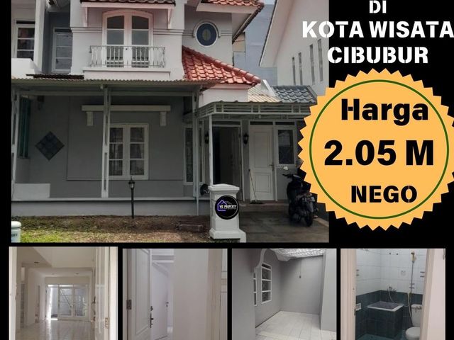 Dijual rumah siap huni di kota wisata cibubur