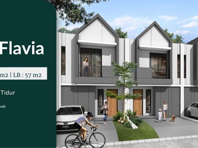 Rumah 3 kamar siap huni, Tangerang