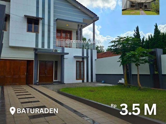 Dijual Rumah Mewah Full Furnished, Nyaman dan Asri Area Baturaden