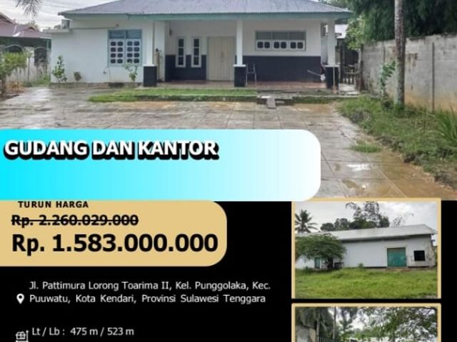 jual murah rumah melalui lelang negara