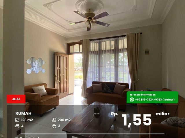 Rumah 2 lantai bisa untuk usaha Sawojajar 1