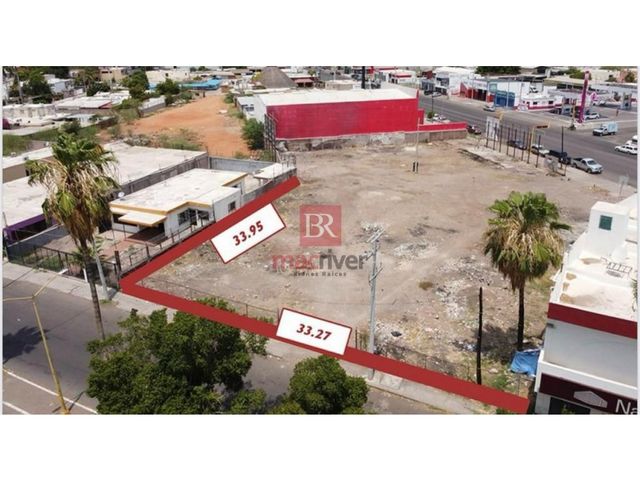 TERRENO EN VENTA EN COL. SOCHILOA. CD. OBREGÓN, SONORA