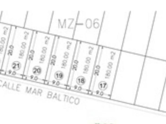 FRACC. LOMAS DEL MAR, Terrenos en VENTA de 180 m2