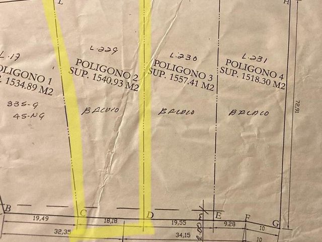 Terreno en venta en Las Arboledas Camino al Diente