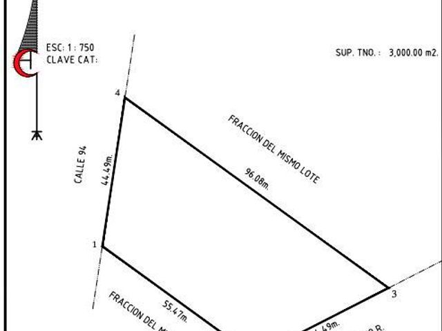 VENTA DE TERRENO EN COLONIA AMPLIACION UNIVERSITARIA